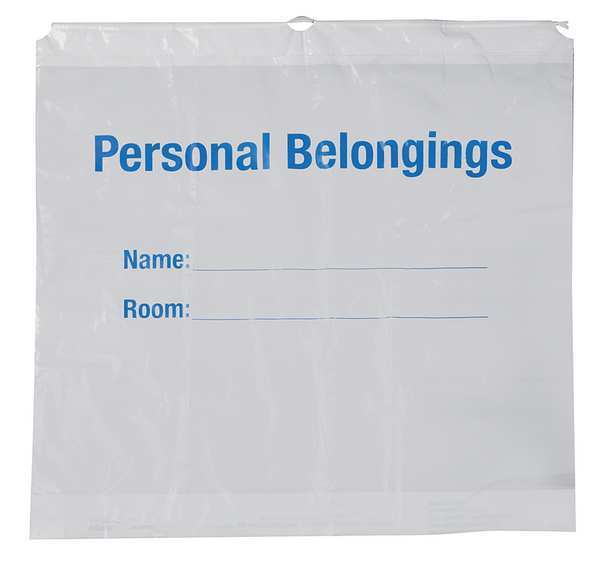 Personal Belonging Bag, Clear