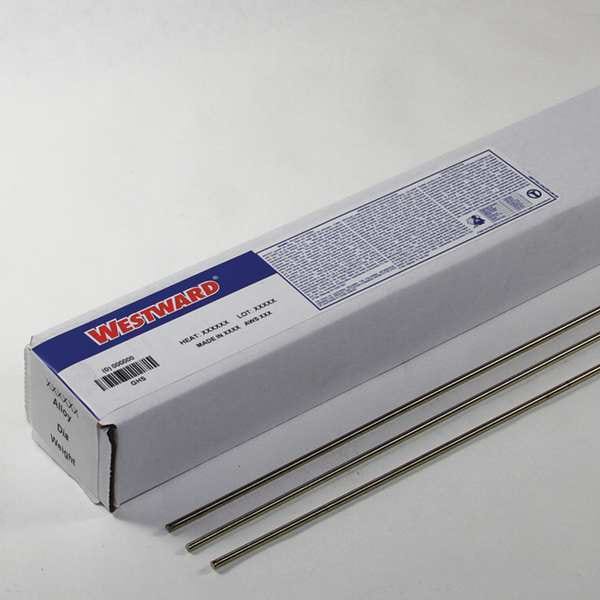 Brazing Alloy Rod, Nickel Silver, 1/8 in.