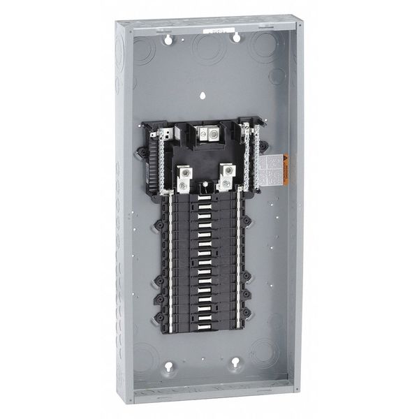 Load Center, 30 Spaces, 200 A Amps, 120/240V AC, QO Circuit Breaker Type