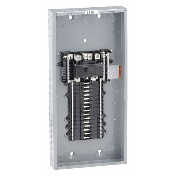 Load Center, 30 Spaces, 200 A Amps, 120/240V AC, QO Circuit Breaker Type