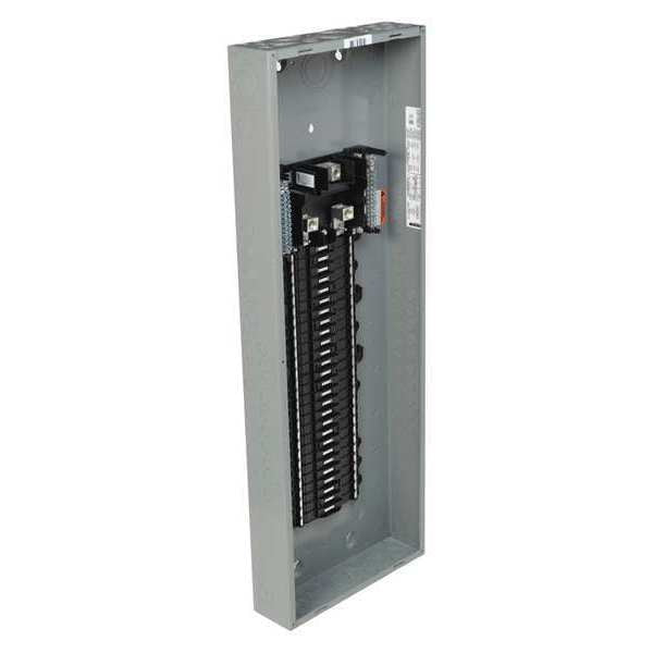 Load Center, 54 Spaces, 225 A Amps, 120/240V AC, QO Circuit Breaker Type
