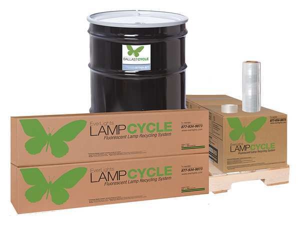 Recycling Kit, Retrofit, Mixed Fluorescent