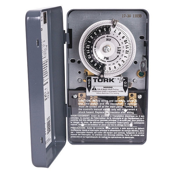 Electromechanical Timer, 120V, DPST-NO