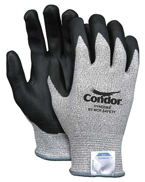 Cut Resistant Coated Gloves, A2 Cut Level, Foam Nitrile, L, 1 PR