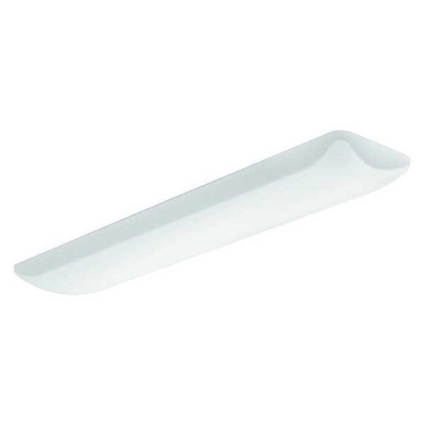 LED Flush Mount, 35W, 4000K, 120V, 3100 lm