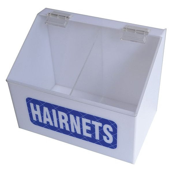 Hairnet Dispenser, Acrylic, White