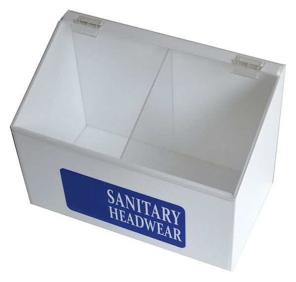 Hairnet Dispenser, Acrylic, White