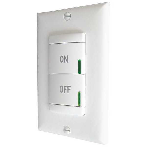 Wireless Wall Switch, 1-Pole, On/Off, White