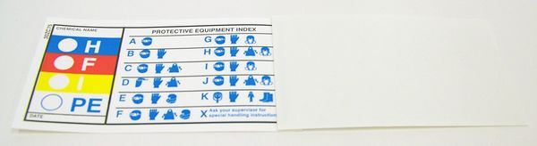 HMIG Label, 3-1/2 in. W x 2 in. H, PK25