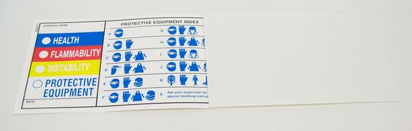 HMIG Label, 5 in. W x 3 in. H, PK25