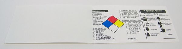NFR Label, 3-1/2 in. W x 2 in. H, PK25