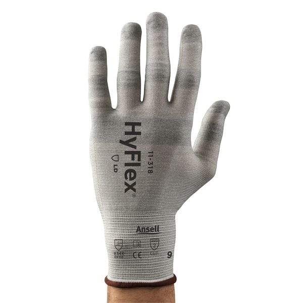 Cut Resistant Gloves, A2 Cut Level, Uncoated, XL, 1 PR