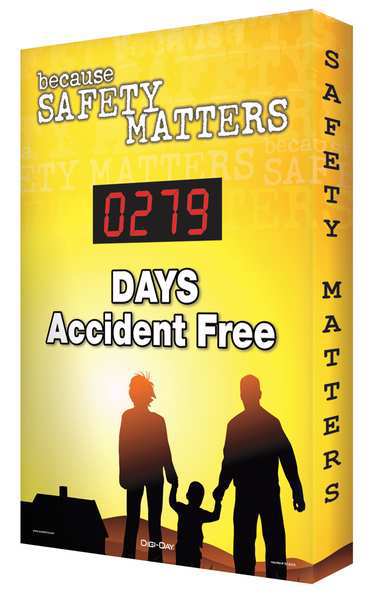 Scoreboard, Safety Matters, 20 x 28 In.
