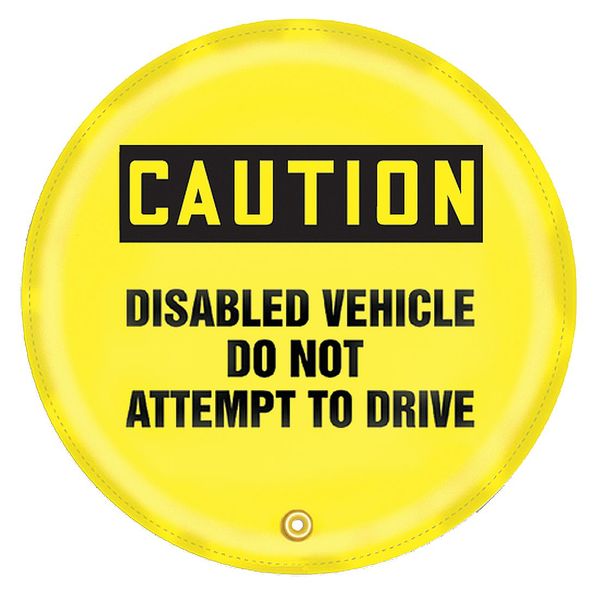 Steering Wheel Cover, Disabled Vehicle, 20