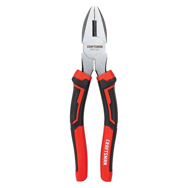 Lineman Pliers, Steel, Flat Jaw, 8 3/4