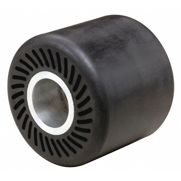Rubber Slotted Expander Whl, 3-2/5inx3in 5/8in ArborHole, 1/pk