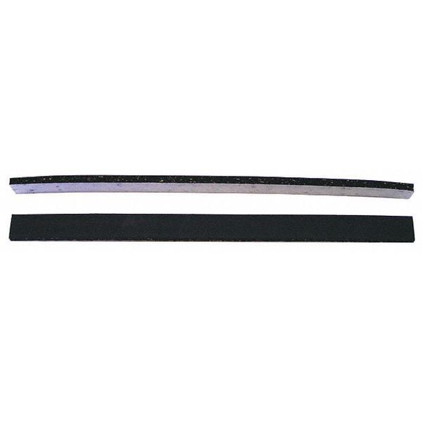File Blt Sander Platen Pad Matl, 1/2inx7inx1/8in Hard, 1/pk