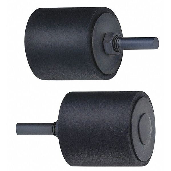 Rubber Cushion Polishing Wheel, 1-1/2in x1-1/2inx1/4in, 1/pk