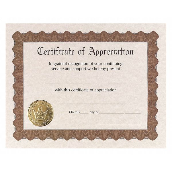 Appreciation Stock Certificate, PK6