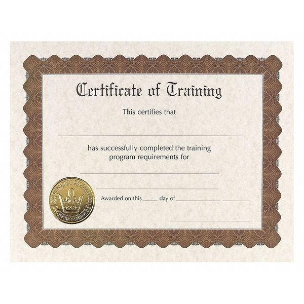 Training Stock Certificate, PK6