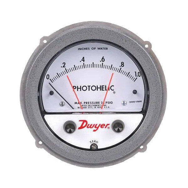 Pressure Switch/Gage Range 0-10 Wc 20