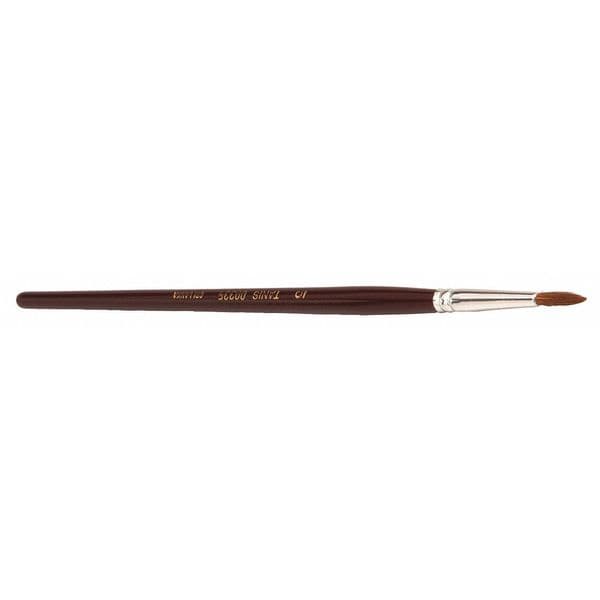 #4 Marking Artist Paint Brush, Red Sable Bristle, 1