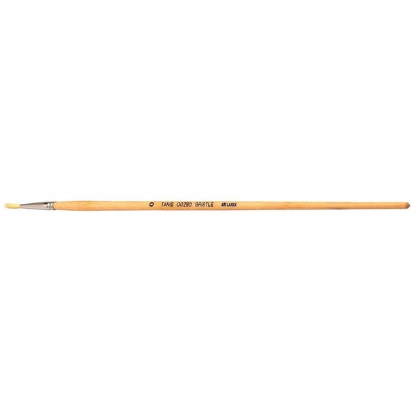 #1 Marking Paint Brush, White China Bristle, 1