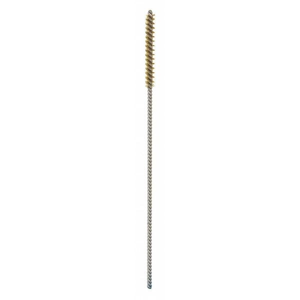 Mini Twisted Brush, Brass, 1/8