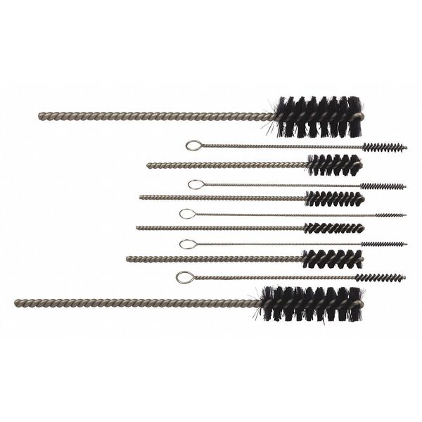 Mini Brush Set, Brss, Thread Diameter, PK11