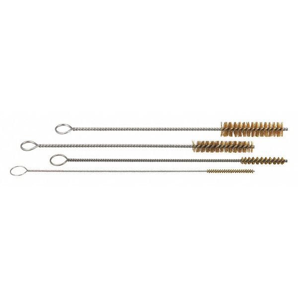 Mini Brush Set, Nylon, Tube Diameter, PK4