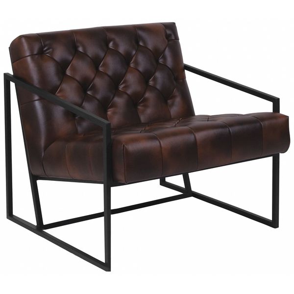 Bomber Jacket Accent Chair, 29 W 31-3/4