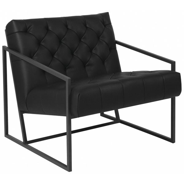 Black Accent Chair, 29 W 31-3/4