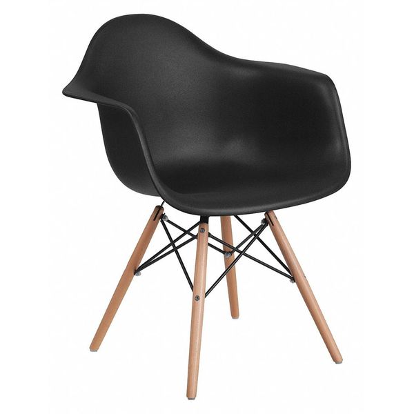 Black Chair, 24.5 W 25