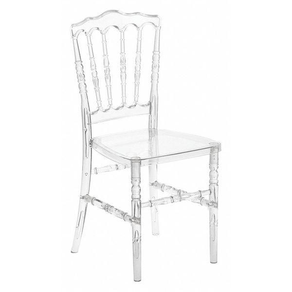 Stacking Chair, Crystal Ice, Napoleon