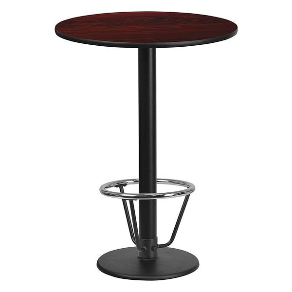 Round Laminate Table, 24
