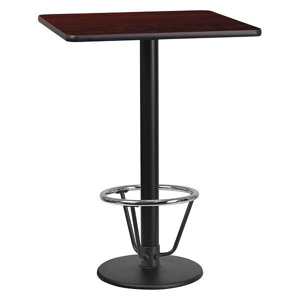 Square Laminate Table, 24