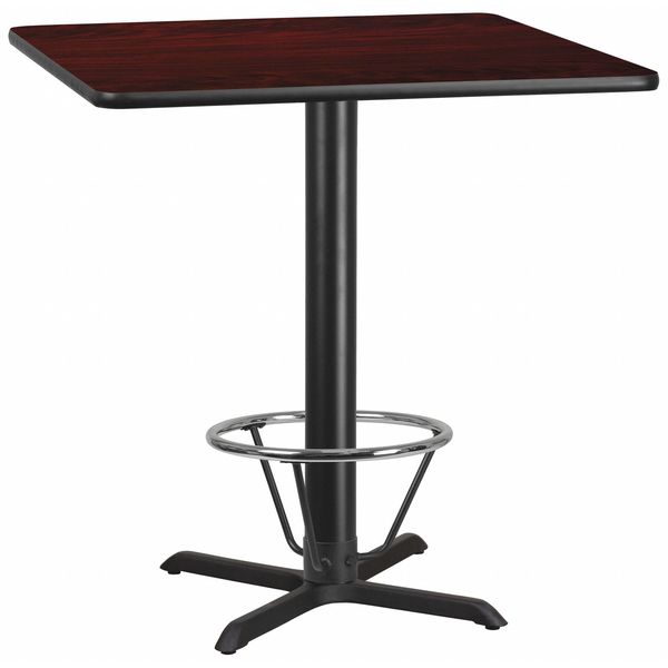 Square Laminate Table, 42