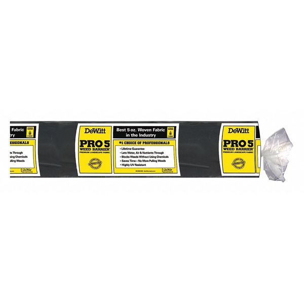 PRO5 Weed Barrier, 12 ft.X250 ft., 5oz