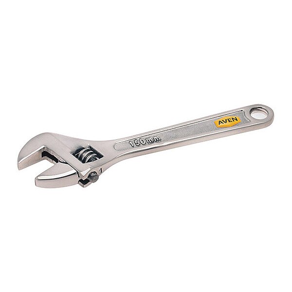 Adjustable Wrench, Stainless Steel, 6