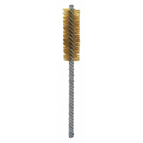 Power Tube Brush, .006, Brass, 1/2