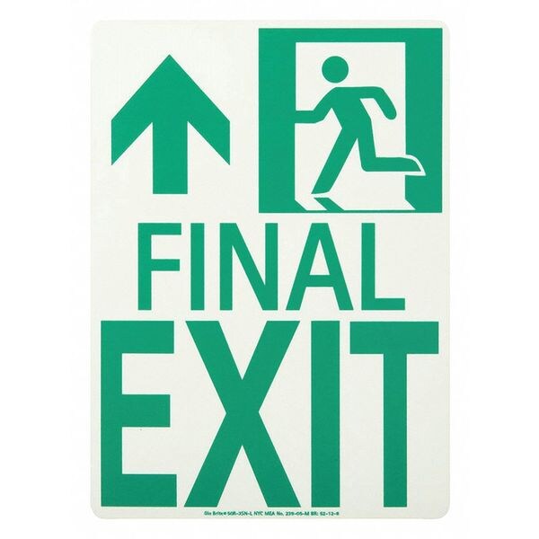 Final Exit Running Man Lft Forward Arrow