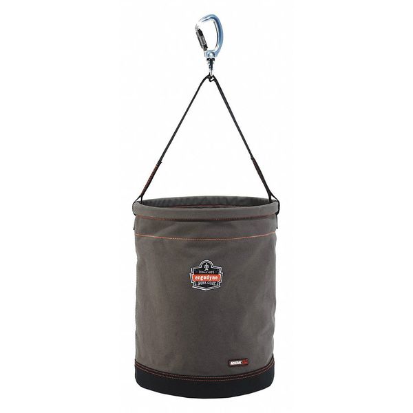 Canvas Hoist Bucket, XL, Swivel