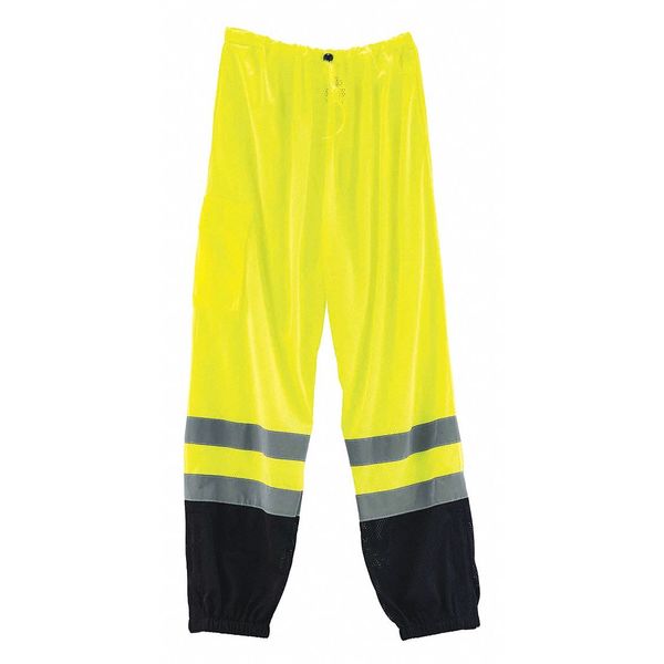 Black Bottom Hi-Vis Pants, Lime, 2XL/3XL