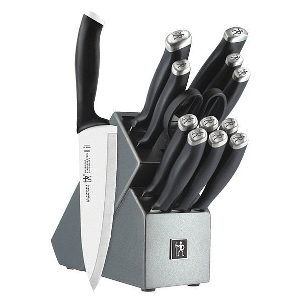 Knife Block Set, Silvercap, 14pc