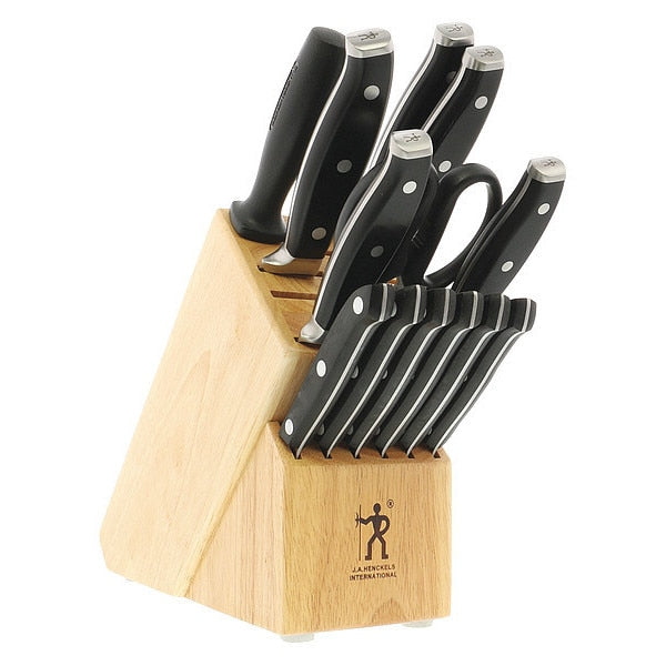 Knife Block Set, Forged Premio, 14-Pc