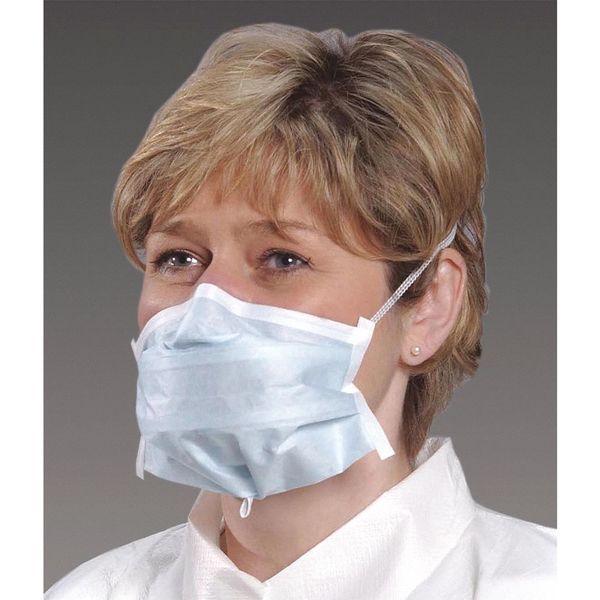 Disposable Procedural Face Mask, Universal, Blue, 300PK