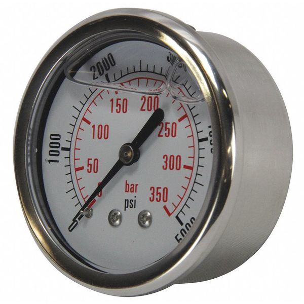 Gauge, Glycerine Filled, 0-5000 psi