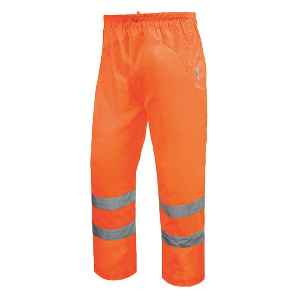 Hi-Vis Waterproof Pants, Orange, XL