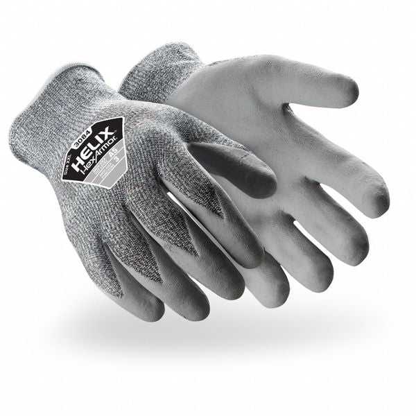 Safety Glove, Cut/Heat-Resistant, Grn, L, PR