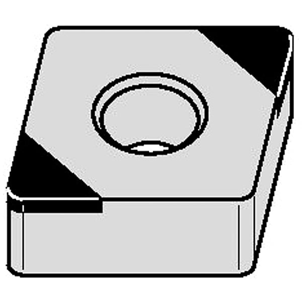CBN Negative Insert, Cutting Edges 2